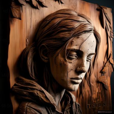 3D model st Ellie Williams from The Last of Us (STL)